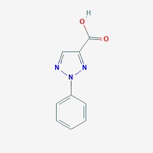molecular formula C9H7N3O2 B085049 2-苯基-2H-1,2,3-三唑-4-羧酸 CAS No. 13306-99-5