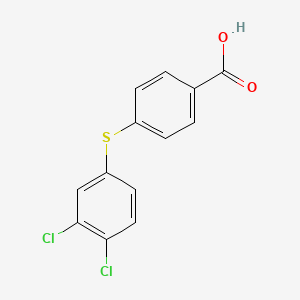 4-[(3,4-Dichlorophenyl)sulfanyl]benzoic acid