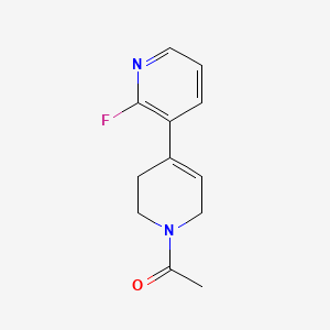 1-(4-(2-fluoropyridin-3-yl)-5,6-dihydropyridin-1(2H)-yl)ethanone