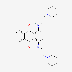 9,10-Anthracenedione, 1,4-bis((2-(1-piperidinyl)ethyl)amino)-