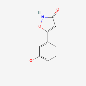 3-Hydroxy-5-(3-methoxyphenyl)isoxazole