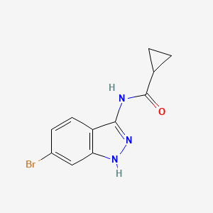 N-(6-bromo-1H-indazol-3-yl)cyclopropanecarboxamide