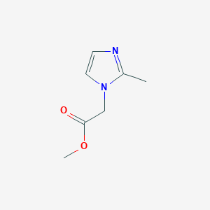 molecular formula C7H10N2O2 B8505026 (2-Methyl-imidazol-1-yl)-acetic acid methyl ester 