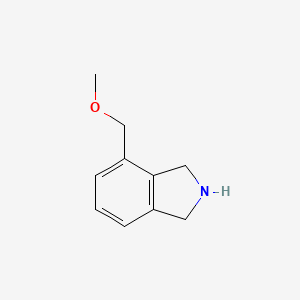 molecular formula C10H13NO B8505835 4-(Methoxymethyl)isoindoline 