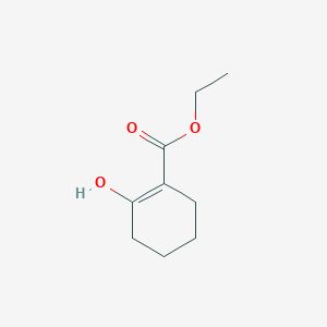 molecular formula C9H14O3 B8506295 Ethyl 2-hydroxycyclohex-1-ene-1-carboxylate CAS No. 4840-68-0