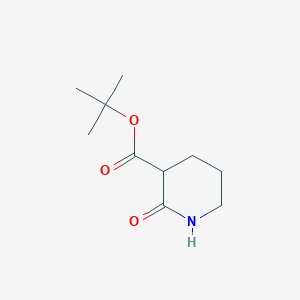 molecular formula C10H17NO3 B8506506 3-Boc-piperidinone 