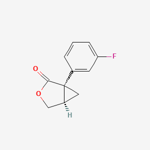 molecular formula C11H9FO2 B8506638 UNII-4JL6E5QY7S CAS No. 528587-70-4