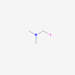 molecular formula C3H8IN B8506667 Dimethyl(iodomethyl)amine 