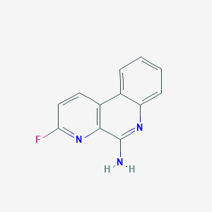 3-Fluorobenzo[f][1,7]naphthyridin-5-amine