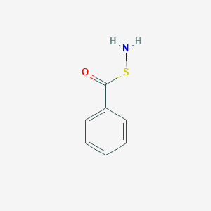 molecular formula C7H7NOS B8506935 S-amino benzenecarbothioate 