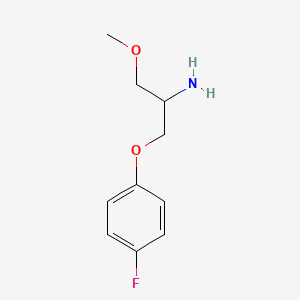 1-(4-Fluorophenoxy)-3-methoxy-propan-2-amine