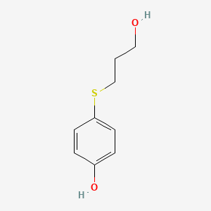 4-(3-Hydroxy-propylsulfanyl)-phenol