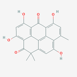 molecular formula C22H16O6 B085070 Resistomycin CAS No. 11029-70-2