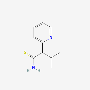 3-Methyl-2-(2-pyridyl)thiobutanamide