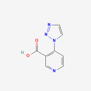 4-(1H-1,2,3-Triazol-1-yl)nicotinic acid
