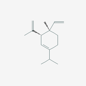 molecular formula C15H24 B085072 δ-榄香烯 CAS No. 11029-06-4