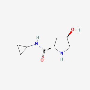 (2S,4R)-4-hydroxy-pyrrolidine-2-carboxylic acid cyclopropylamide