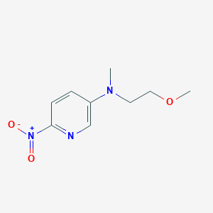 (2-Methoxyethyl)-methyl-(6-nitropyridin-3-yl)-amine