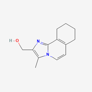 (3-Methyl-7,8,9,10-tetrahydroimidazo[2,1-a]isoquinolin-2-yl)methanol