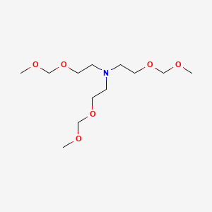 molecular formula C12H27NO6 B8507362 tris(2-(methoxymethoxy)ethyl)amine CAS No. 211919-60-7