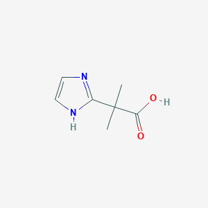 2-(1H-imidazol-2-yl)-2-methyl-propionic acid