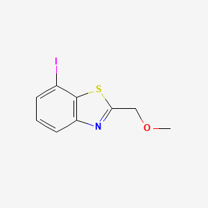 7-Iodo-2-methoxymethyl-benzothiazole
