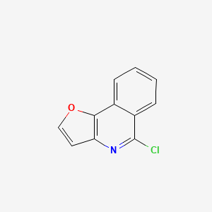 5-Chloro-1-oxa-4-aza-cyclopenta[a]naphthalene