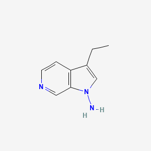 3-Ethyl-pyrrolo[2,3-c]pyridin-1-ylamine