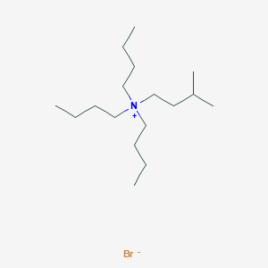 molecular formula C17H38BrN B8507584 N,N,N-Tributyl-3-methylbutan-1-aminium bromide CAS No. 43017-77-2