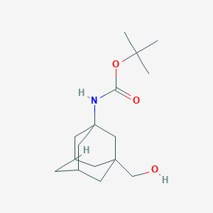 Tert-butyl 3-(hydroxymethyl)-1-adamantylcarbamate