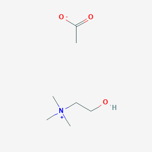 molecular formula C7H17NO3 B085079 Cholin acetate CAS No. 14586-35-7