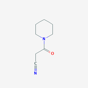 molecular formula C8H12N2O B085081 1-(Cyanoacetyl)piperidine CAS No. 15029-30-8