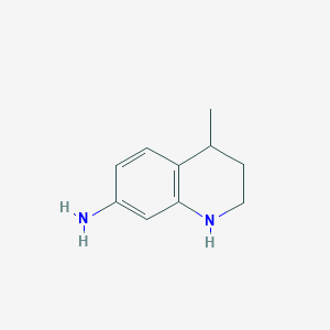 7-Amino-1,2,3,4-tetrahydro-4-methylquinoline