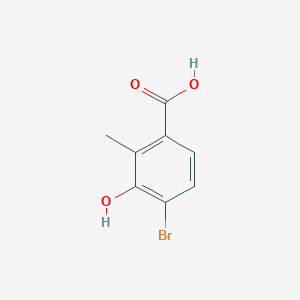 4-Bromo-3-hydroxy-2-methylbenzoic acid
