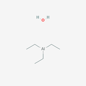 molecular formula C6H17AlO B8508214 Triethylaluminum water CAS No. 13107-52-3