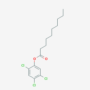 2,4,5-Trichlorophenyl decanoate