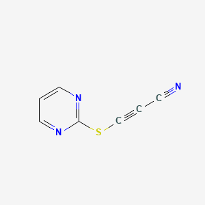 3-(2-Pyrimidyl)Thio-2-Propynenitrile