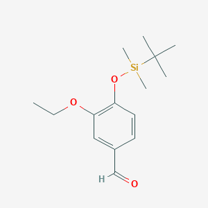 4-(Tert-butyldimethylsilyloxy)-3-ethoxybenzaldehyde