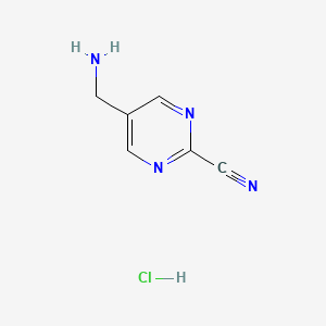 5-Aminomethyl-2-cyanopyrimidine hydrochloride