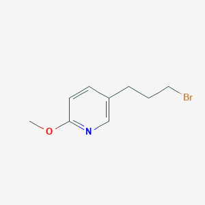 5-(3-Bromopropyl)-2-methoxypyridine