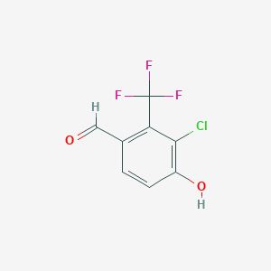 3-Chloro-4-hydroxy-2-(trifluoromethyl)benzaldehyde