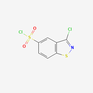 3-Chlorobenzo[d]isothiazole-5-sulfonyl chloride