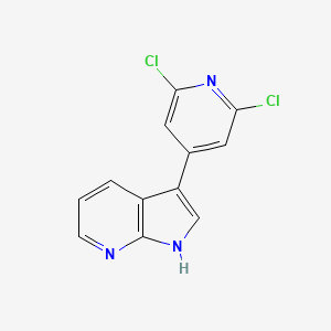 3-(2,6-dichloropyridin-4-yl)-1H-pyrrolo[2,3-b]pyridine