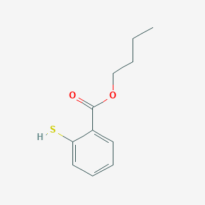 molecular formula C11H14O2S B8509488 n-Butyl 2-mercaptobenzoate 