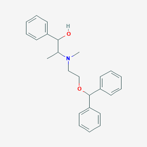 molecular formula C25H29NO2 B085095 Difeterol CAS No. 14587-50-9