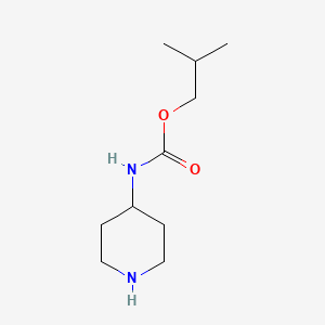 Isobutyl piperidin-4-ylcarbamate