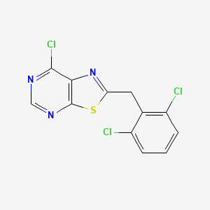 7-Chloro-2-(2,6-dichloro-benzyl)-thiazolo[5,4-d]pyrimidine