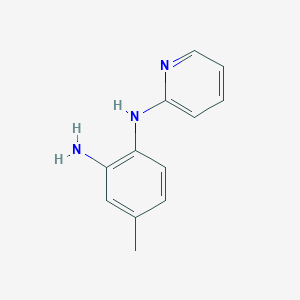 molecular formula C12H13N3 B8509605 4-methyl-2-amino-N-(2-pyridyl)aniline 