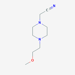 [4-(2-Methoxy-ethyl)-piperazin-1-yl]-acetonitrile