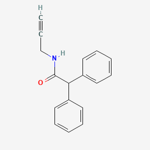 2,2-Diphenyl-N-prop-2-ynyl-acetamide